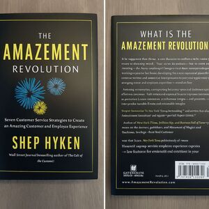 The Amazement Revolution Shep Hyken Hardcover Like New Customer Service Business